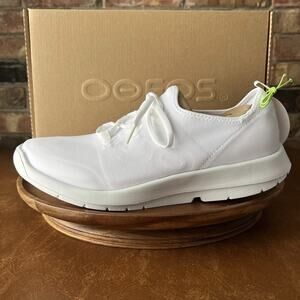 New OOFOS Men's OOmg Sport LS Low Recovery Supportive Cushion Shoe White US 10